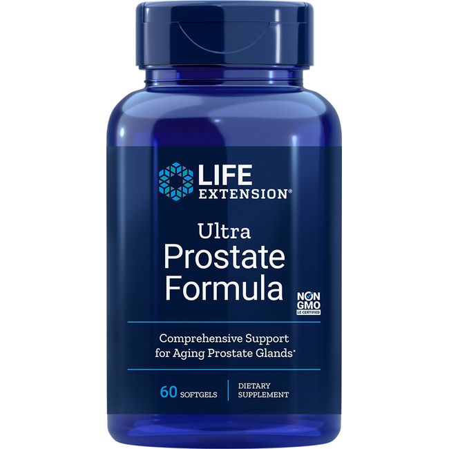 Life Extension ULTRA PROSTATE 60 SOFTGELS (Deal -6 Pack)