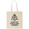 Keep Calm AND SUPPORT PORTLAND TIMBERS Tote Bag
