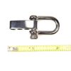 Gun Metal Adjustable Paracord Metal Shackle - 10 Pack
