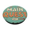 Enjoy Main Quest with a cool and vibrant graphic PopSockets with interchangeable PopGrip