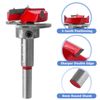 Mesee Forstner Bit Drill Set - 35mm with Hinge Hole Jig Template & Drill Guide for Woodworking Cabinet Hinge Boring