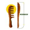 Locsanity Hair Comb for Dreadlocks, Microlocks, Sisterlocks, Locs, Large Tooth