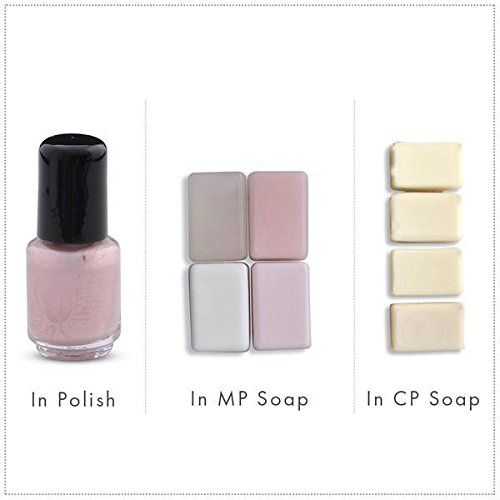 Angel Wings Pale Pink Rose Mica Colorant Pigment Powder Cosmetic Grade by H&B Oils Center (2 oz)