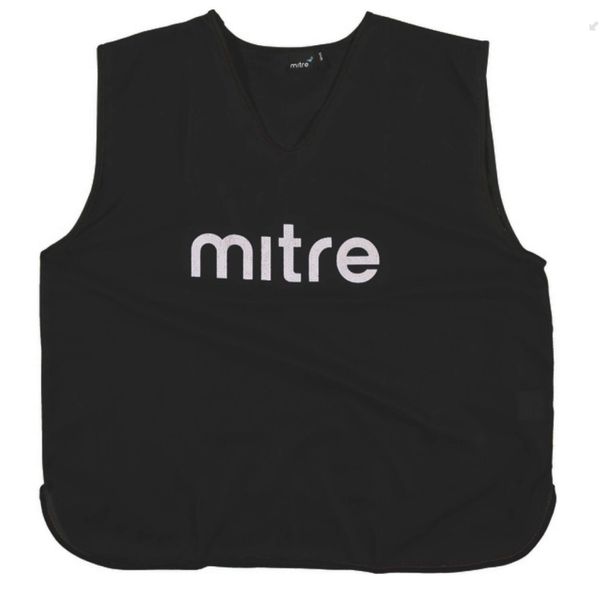 Mitre Pro Training Bibs (Pink/Black, Small Mens)