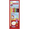 STABILO 1877/8 Jumbo Dicker Buntstift mit Spitzer, 8 Farben, 8er Pack