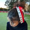 Customizable Colors Volleyball Glitter Ponytail Bow