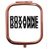 Flox Creative Rose Gold Square Compact Mirror Roxanne, Roxanne