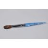Blue Handle CRIMPED 100% Kolinsky Acrylic Nail Brush (Crimped 20)