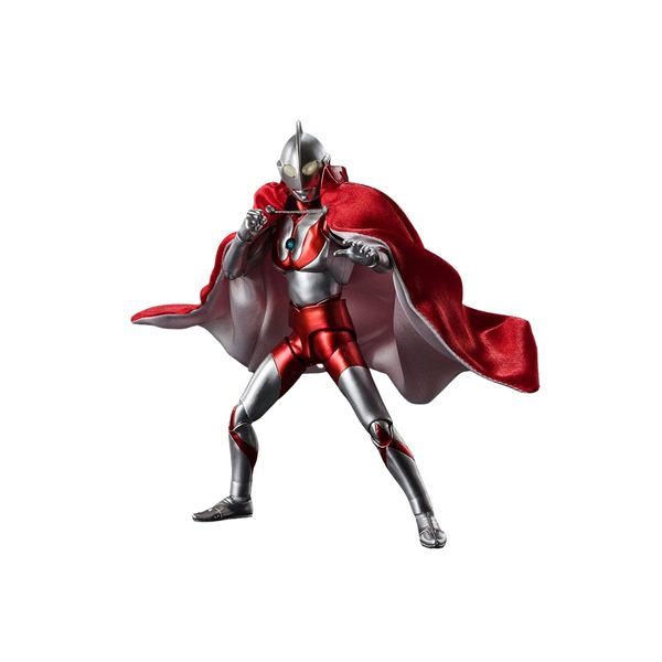 BANDAI SPIRITS S.H. Figuarts Ultraman 55th Anniversary Version, PVC and ABS, Total Height: Approx. 5.9 inches (150 mm), Painted Action Figure