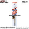 Black Ice Spray Barber Pencil (Black) Model: