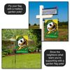 Oregon Bold Mascot Garden Flag and Yard Banner