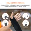 Ergodyne ProFlex 425 Neoprene Wrist Wrap Support with Thumb Loop, Ambidextrous Design