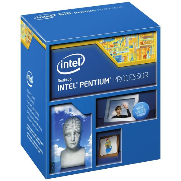 Intel Pentium G3440 Dual Core CPU (3.30 GHz, 3 MB Cache, 53 W, Graphics, Virtualization Technology, Socket 1150)