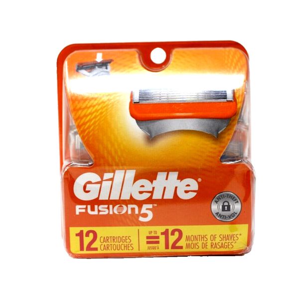 Gillette Fusion5 Power Razor Blade 12 Cartridges