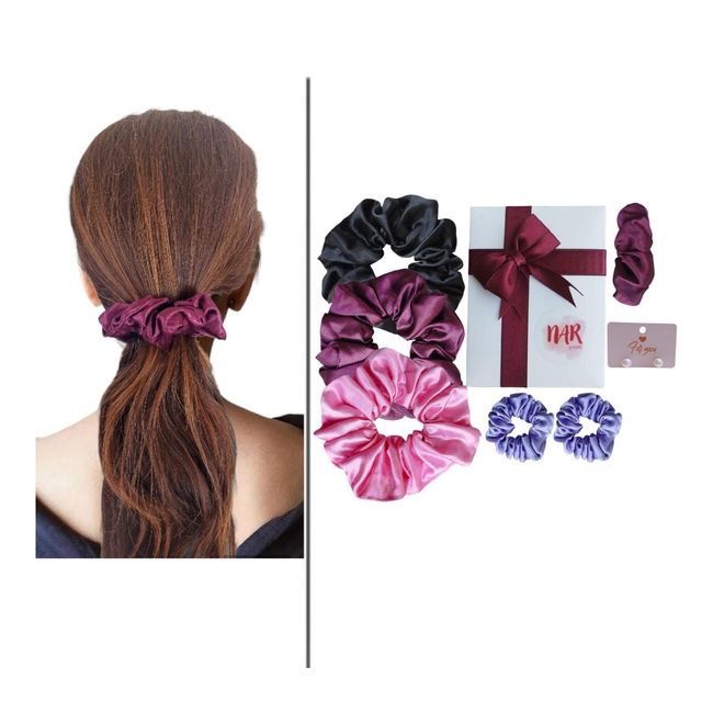 NAR Premium Scrunchies, İpek Saten Scrunchies, Saç Aksesuarları, Tokalarım, İpek Saten Scrunchies, Kadın Aksesuarları, Kadınlar için Saç Bağları, El Yapımı, Kızlar için Fransız Saç Tokası Klipsi