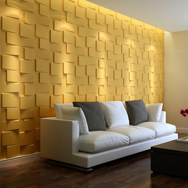 Art3d PVC 3D Diamond Wall Panel Jagged Matching-Matt White, for Residential  and Commercial Interior Decor