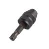 HALJIA 0.5-3mm Drill Chuck Conversion Tool 1/4 inch Hex Shank Keyless Quick Change Adapter Converter for Screwdriver Drill