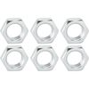 Steel Jam Nuts, 3/4 Inch-16 Right Hand NF Fine Thread, Pack/6