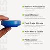humangear GoCup | Compact Storage | On the Go Cup | BPA-free, PC-free, Phthalate-Free, Large (8 fl.oz/237ml), Clear