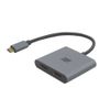 RS-UCHD2-PD USB Type-C to HDMI Dual Display Adapter (PD Compatible) with Duplicate and Extended Modes