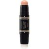 2x Max Factor Facefinity All Day Matte 2in1 PanStik Foundation 45 Warm Almond