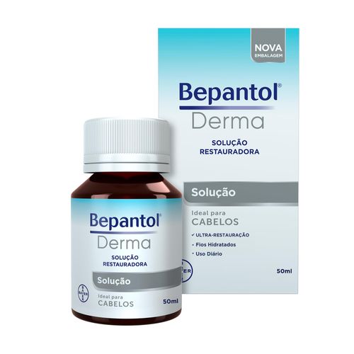 Bepantol Derma Solução para Hidratação Capilar, Restauradora, 50ml