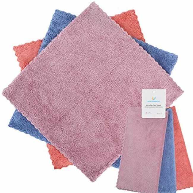 Makeup Remover Towel, Soft Cleansing Towel, Towel for Sensitive Skin, Circulating Use, Facial Cleansing Towel, Facial Wipe, Instant Water Absorption, Quick Drying