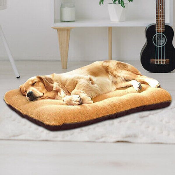 Large Pet Dog Cat Bed Cushion Pillow Puppy Mat Soft Warm Washable Mattress Pad