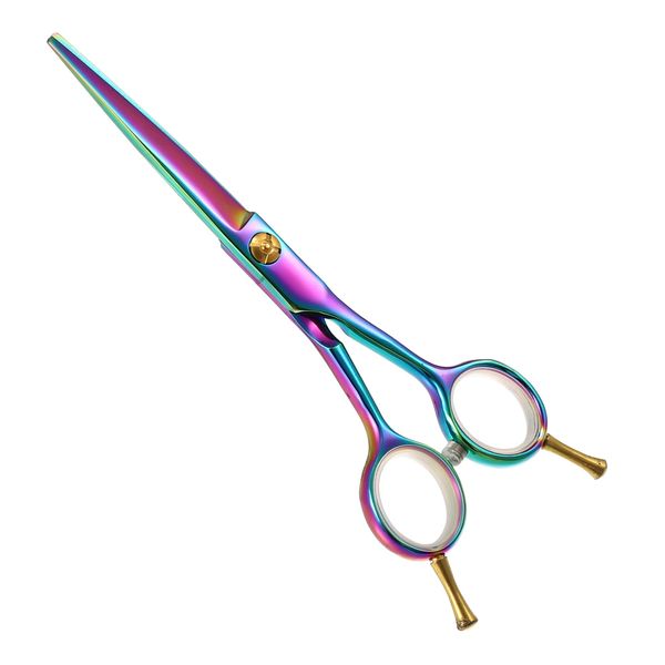 VOCOSTE Hair Scissors Hair Cutting Scissors Professional Barber Scissors Stainless Steel Razor 14.9cm Multicolor