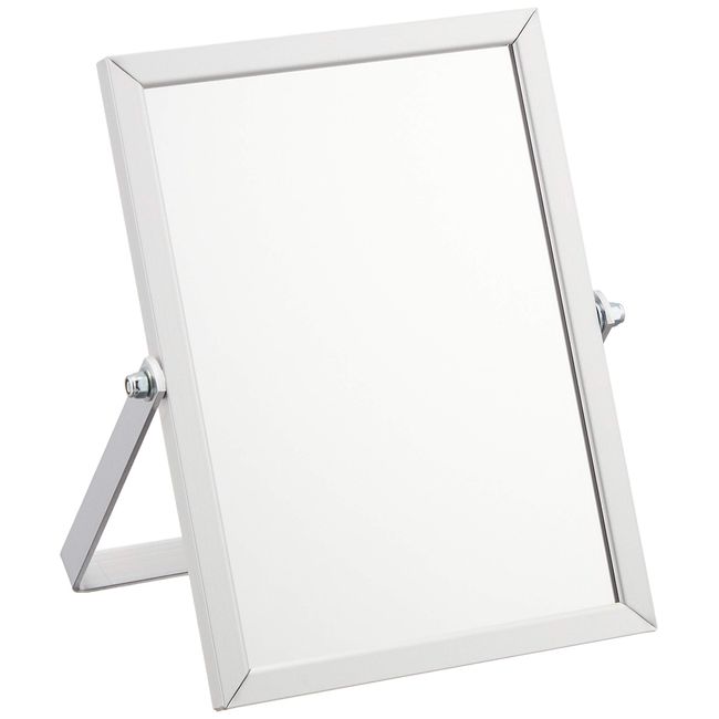 Mary Mirror Tabletop Mirror Aluminum Frame Small No.70 Silver 6.2 x 4.8 x 0.4 inches (158 x 122 x 10 mm)