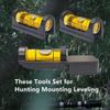WOYISEPG 3Pcs Gunsmithing Tools Magnetic Gunsmith Level Scope Mounting Leveling Kit (Set-A)