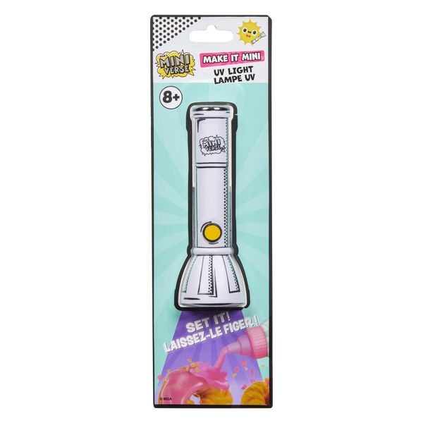 MGA's Miniverse Make It Mini - Flashlight with UV Light, UV Flashlight for Resin Curing, Suitable for Collectors & Kids Ages 8+, NOT Edible