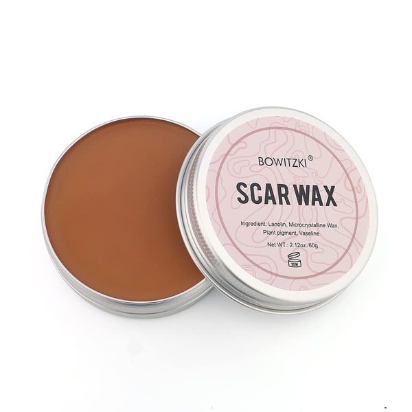 Bowitzki Halloween SFX Scar Wax (2.12oz ) Fake Wound Scar Modeling Wax for Stage Fancy Dress Up Cosplay Theatrical Special Effects Makeup (#2)