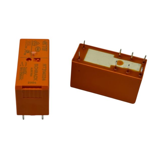 RT314024 PCB 24Vdc 8Pins 16A Spco Power Relay (2-Pack)