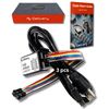 AZDelivery 3 x Logic Analyzer 24MHz 8CH 8 Channel Mini USB Cable UART IIC I2C SPI Debug compatible with Arduino Including E-Book!