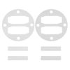 PATIKIL Central Pneumatic Compressor Parts, 2 Sets Replace Freight Air Compressor Head Gasket Kit Reed Valve Replacement