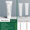 Terra & Co. Brilliant Hydroxyapatite Charcoal Toothpaste for Whitening Teeth– Natural Vegan Sensitive