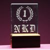 Armour Etch Over N Over Stencil, 1-Inch High Alphabet, 2 Pages