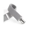 Childrens 1-5 Years Plain Coloured fully adjustable Elasticated Clip on Braces/Suspenders - Light Pink