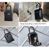 Waterproof Lock Box For Keys With 4 Digit Combination Outside Hold Key Safes