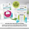 DrTung's Smart Floss - Natural Floss, PTFE & PFAS Free Floss, Gentle on Gums, Expands & Stretches, BPA Free Floss - Natural Dental Floss Cardamom Flavor (Pack of 11)