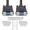 DTECH 5FT DB9 RS232 Serial Null Modem Cable Female to Female Full Handshaking 7 Wire Crossover