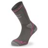 Rollerblade Damen High Performance Socken, Dark Grey Pink, M EU