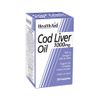 HealthAid Cod Liver Oil 1000mg, 30 Capsules