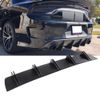 Car Rear Lip Bumper Diffuser Shark Fin Spoiler Wing For Dodge Charger SXT SRT RT