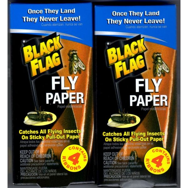 Black Flag Fly Paper - 2 Packs