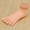 Practice Foot Model Flexible Movable Tool for Nail Art Train