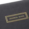 Hallmark Refillable Address Book (Charcoal)
