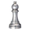 Eureka-Hanayama-Cast Chess Silver Bishop (Bishop) 1