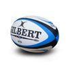 Gilbert Omega Match Rugby Ball (Black,/Royal, Size-5)